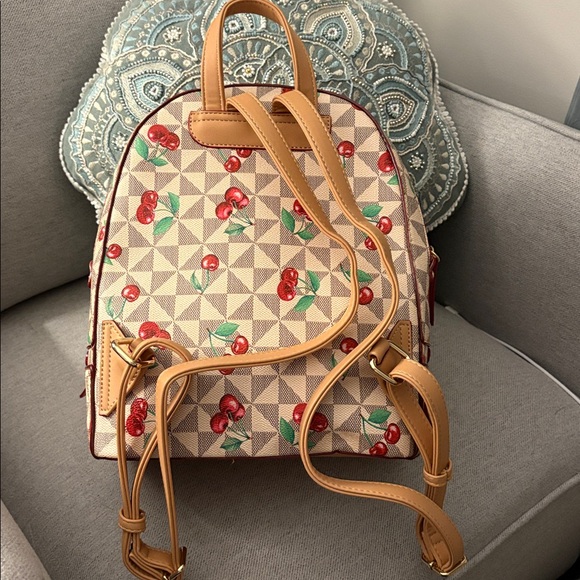 Cherry Backpack & Wallet Set - Picture 4 of 7